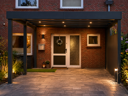 Carport Hildesheim - Wandmontage