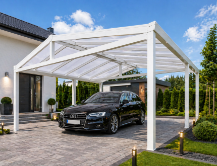 Carport Spitzdach - Doppelcarport