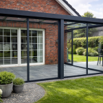Vorderwand Bremerhaven Lite mit VSG-Glas