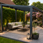 Gestell für freistehendes Terrassendach