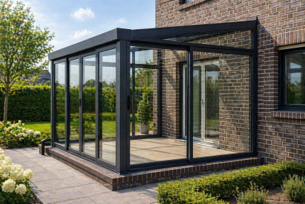 Sommergarten Bremerhaven mit Glas